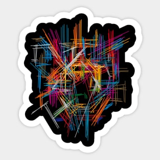 Architect Color 3d Design Sticker